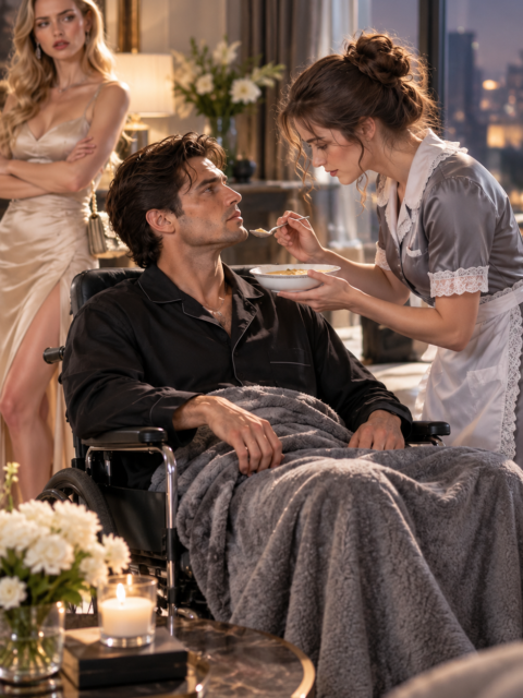 She Ignored Her Paralyzed Mafia Boss Fiancé. The Maid Treated Him Like a King Every Single Day.
