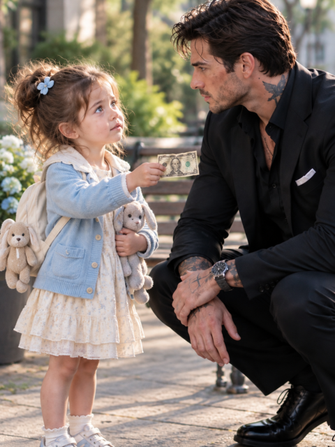 A Seven-Year-Old Gave the Most Feared Mafia Boss in Brooklyn Her Only Five Dollars to Save Her Mother. Then She Said a Name That Made Him Go Completely Still.